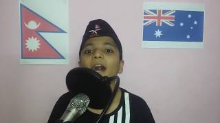 Australian National Anthem  quotAdvance Australia Fairquot EN amp Nepal Anthem by12 yrs old Sandarv Aryal [upl. by Rolat]