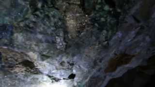 Miner Chipping High Grade Ore 300 Feet Underground in His Nevada Copper Mine [upl. by Jacobah]