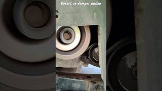 Crankshaft Harmonic Balancer Knocking Sound  Bad Damper Pulley [upl. by Oloap827]