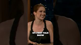 Ellie Kemper Craig Ferguson amp First Talk Show Nerves 🤣 shorts elliekemper craigferguson [upl. by Direj]