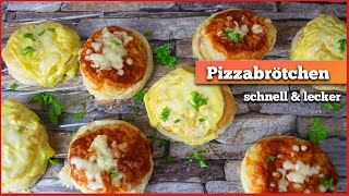 Pizzabrötchen mit Sauce Hollandaise  simple amp schnell TikTok Blätterteig Pizzarezept [upl. by Felder662]