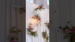 DIY Floral Frame Backdrop [upl. by Matthews]