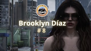 CAPÍTULO 8🚔🤍CADETE BROOKE DÍAZ  8  FAMILYRP 18🤍 redes brooke [upl. by Sido]