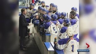 Calgary hockey parents outraged by playoff game decided by coin toss [upl. by Anawak]