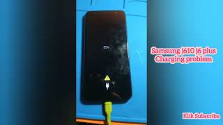 samsung j610 j6plus charging problem tanda seru [upl. by Loralie294]