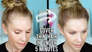 Cover Receding Hairline at Home With Makeup  Tools and Tips [upl. by Kowalski436]