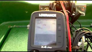 Echosonda Lowrance X4 Pro Mochel Kamień Krajeński 4 [upl. by Blodgett]