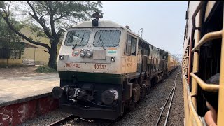 Single Line Crossing Trains  Diesel Section  Nilambur  Shoranur Route  Indian Railways [upl. by Eelrihs673]