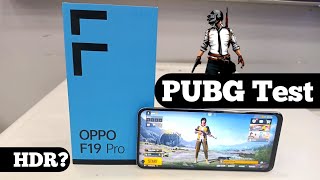 PUBG Test OPPO F19 Pro New Launch  Graphics Test [upl. by Allan685]