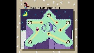 Star World 1  Super Mario World 100 Cleared [upl. by Adis647]