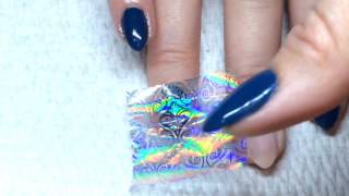 How toNail Transfer foil [upl. by Fowler595]