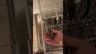 How do you stack your dishwasher and spoons [upl. by Pomcroy]