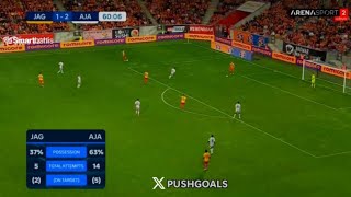 Jagiellonia Białystok Vs Ajax 14 All Goals Results Extended Highlights amp Analysis [upl. by Nadean]