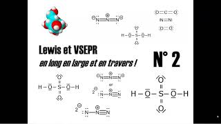 Lewis et VSEPR en long en large et en travers N°2 [upl. by Sokim586]