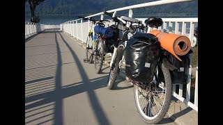 Bodensee Radweg 2018 2 Tagen Lindau Konstanz Bodenseeufer Meersburg Lindau Cycling around Lake [upl. by Aennil]