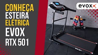 Esteira ergométrica evox fitness RTX501 [upl. by Lahcear]