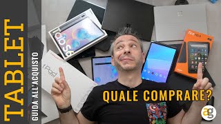 Che TABLET COMPRARE I MIGLIORI e i PEGGIORI tra 89 e 1899 euro [upl. by Ruelu]