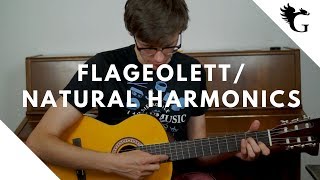 Tutorial Flageolett  Natural Harmonics [upl. by Davidde]