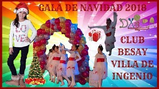 EXHIBICIÓN DE GIMNASIA RITMICA CANARIA Club Besay🏆GALA DE NAVIDAD 2018 MUSICAL DE MARY POPPINS [upl. by Ehcar]