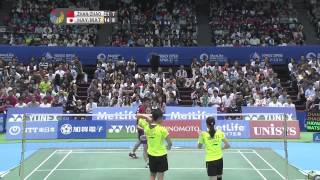 YONEX OPEN JAPAN 2014  SFs XD ZhangZhao 1 CHN vs HayakawaMatsutomo JPN [upl. by Uokes276]