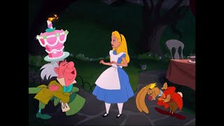 Alice In Wonderland  The Unbirthday Song Danish 1951 ReUpLoad [upl. by Anhpad]