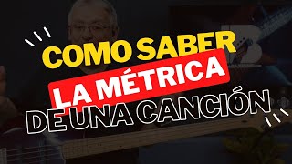 Como Saber la Métrica de Cualquier Canción 🎶  Instituto de Bajo [upl. by Vachil]