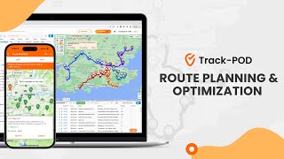 Route Planning and Optimization Software  TrackPOD [upl. by Nueovas]