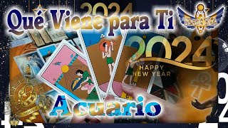 ♒ACUARIO  LO QUE VIENE PARA TI EN 2024 CLAVES para tu Éxito 2024 Predicciones 1º Semestre 2024♒ [upl. by Lanctot829]