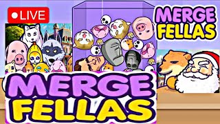 GAMEPLAY MOBILE GAMES 🎮 MERGE FELLAS  BALLS BOOM LIVE 💥 👌 [upl. by Semele]