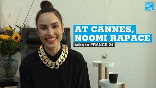 ‘I saw life begin’ Noomi Rapace tells FRANCE 24 in Cannes • FRANCE 24 English [upl. by Araid885]