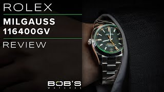 Rolex Milgauss 116400GV Review [upl. by Ecneitap]