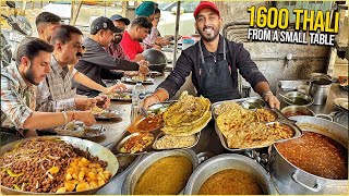 60 Indian Street Food Punjab LOTTERY 😍 UNLIMITED Thali Dal Makhani Shahi Paneer Lachha Paratha [upl. by Ayrotal850]