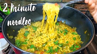 2 Minute Noodles Recipe 🤤💯laxmi30595 trending food maggi recipe [upl. by Grewitz919]