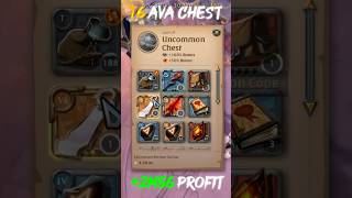 10000 Profit With 1 Chest albiononline shorts [upl. by Donnie]