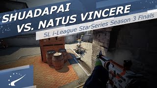 shuadapai vs Natus Vincere  SL iLeague StarSeries Season 3 Finals [upl. by Nessi779]