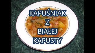 Kapuśniak z białej kapusty [upl. by Eilzel]