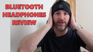 Bluetooth Sports Headphones Headband SleepPhones Review amp Unboxing [upl. by Lunnete957]