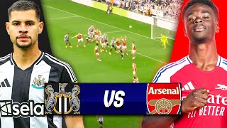 NEWCASTLE 10 ARSENAL REACTION  Premier League Stream [upl. by Claudian]