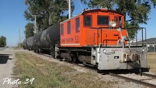 Iowa Traction Railway 51 Operating on Last Electric Freight Railroad in United States  Mason City [upl. by Analak]