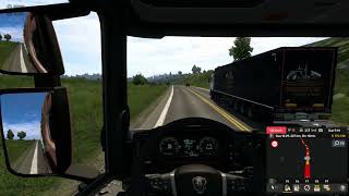 não deu tempo de parar e bati Euro Truck Simulator 2 [upl. by Shaver]