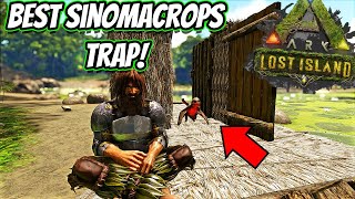 NEW SINOMACROPS TAMED SPOTLIGHT REVIEW  ARK LOST ISLAND DLC  ARK SURVIVAL EVOLVED [upl. by Noby242]