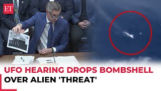 US Congress hearing on UFOs drops bombshell Witnesses testify about secret footage of a white orb [upl. by Ketty]