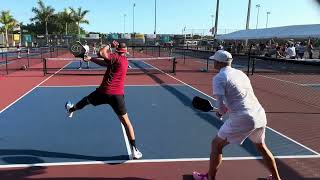 Minto US Open Pickleball Championships  Mens Dubs 45 4049  Road to Bronze Medal Match [upl. by Mara217]