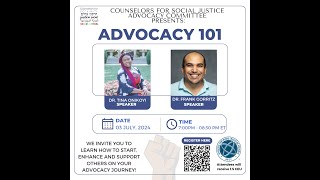 Advocacy Committee Presents Advocacy 101 with Dr Onikoyi and Dr Gorritz [upl. by Seuqramed689]