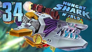 LE REQUIN ROBOT  Hungry Shark World  Ep34 FR [upl. by Whipple]