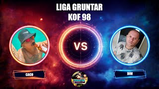 LIGA GRUNTAR KOF 98 CACO VS DIM [upl. by Siurad]