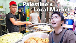 Explore Palestines Huge Local Market  Behind The Wall [upl. by Eeliram208]