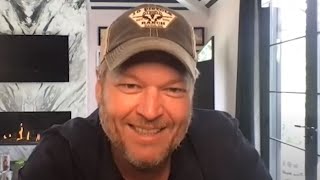 Blake Shelton Talks About Honeymoon With Gwen Stefani [upl. by Carlotta254]