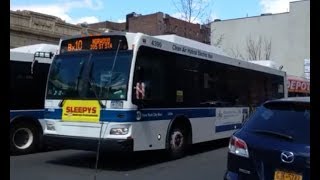 MTA 2009 Orion VII 07501 NG HybridElectric Low Floor 4399 Bx10 bus [upl. by Hum]