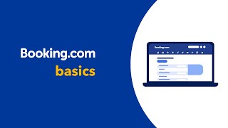 Getting started with the extranet  Bookingcom Basics [upl. by Yrnehnhoj]